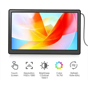 Elecrow Écran Tactile IPS 11,6 pouces 1920x1080 Compatible avec RPi, Jetson, Beaglebone