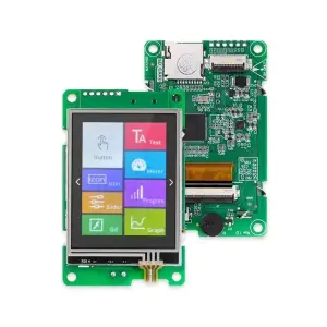 Wizee Écran Tactile HMI 2,4 pouces 240x320, Wi-Fi & BLE