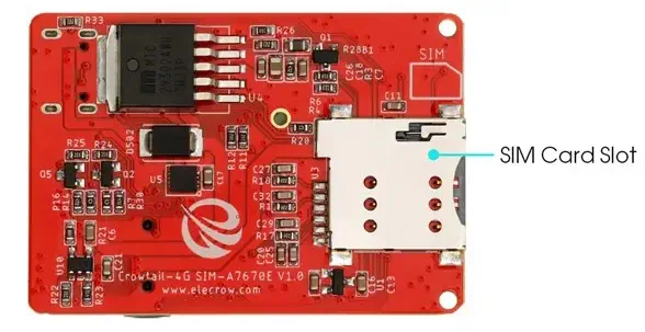 Crowtail-4G SIM A7670E Module GPS Breakout Board GPS/GLONASS/BDS