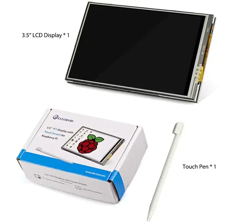 Elecrow RR035 3,5-Zoll 480x320 TFT Touch Display für Raspberry Pi