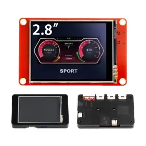 CrowPanel ESP32 Écran tactile HMI 2,8 pouces 240x320, Wi-Fi & BLE