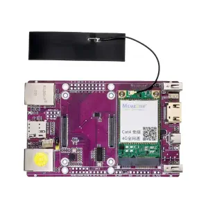 Raspberry Pi CM4-4G IO Board: Carte de Développement à Double Réseau avec Module 4G Lite
