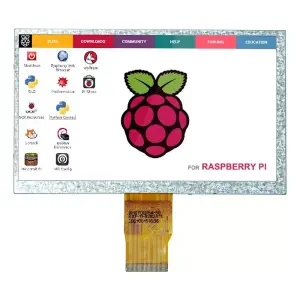 Elecrow Écran TFT 7 pouces 1024x600 avec Carte de Pilote pour RPi, Pcduino, Banana Pi