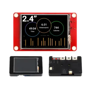 Elecrow CrowPanel 2.4 pouces ESP32 HMI 320x240 SPI TFT LCD Écran tactile avec boîtier