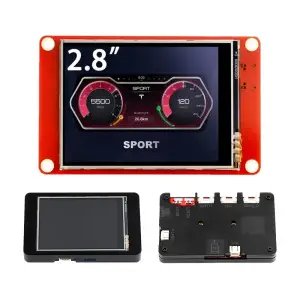 Elecrow CrowPanel 2.8 pouces ESP32 HMI 320x240 Display SPI TFT LCD Écran tactile s/o boîtier