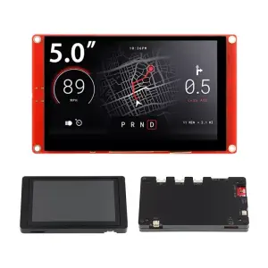 Elecrow CrowPanel Écran HMI ESP32 5 pouces 800x480 RGB TFT LCD Tactile avec boîtier