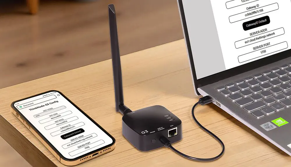 Elecrow ThinkNode G3 LoRaWAN Gateway | ESP32-S3 Chip | Smart Home, IoT Solutions