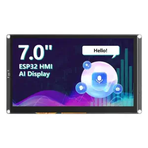 Elecrow CrowPanel Advance 7.0-HMI ESP32 AI Écran d'affichage tactile IPS 800x480