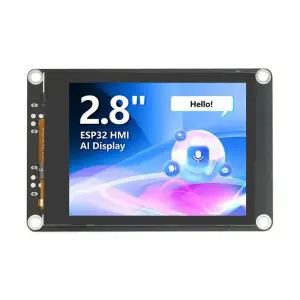 Elecrow CrowPanel Advance 2,8" HMI ESP32 AI Display 320x240 IPS écran tactile sans boîtier acrylique