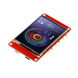 Elecrow CrowPanel 2,8"-ESP32 HMI 320x240 Affichage SPI TFT LCD Écran Tactile Compatible w/ Arduino/LVGL/Esphome-Homeassistant/PlatformIO/Micropython