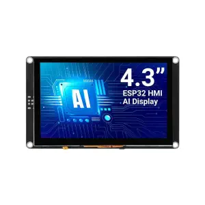 Elecrow CrowPanel Advance 4.3 HMI ESP32 800x480 AI Écran IPS Tactile
