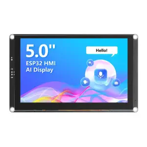 Elecrow CrowPanel Advance 5.0-HMI ESP32 AI Affichage 800x480 IPS Écran Tactile