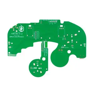 Elecrow PhobGCC v2.0.5 Carte mère de manette Gamecube - Vert avec coque de poignée noire
