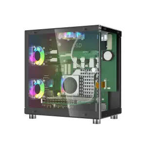Elecrow Mini PC Boîtier avec Écran OLED 1,3” pour Jetson Orin Nano