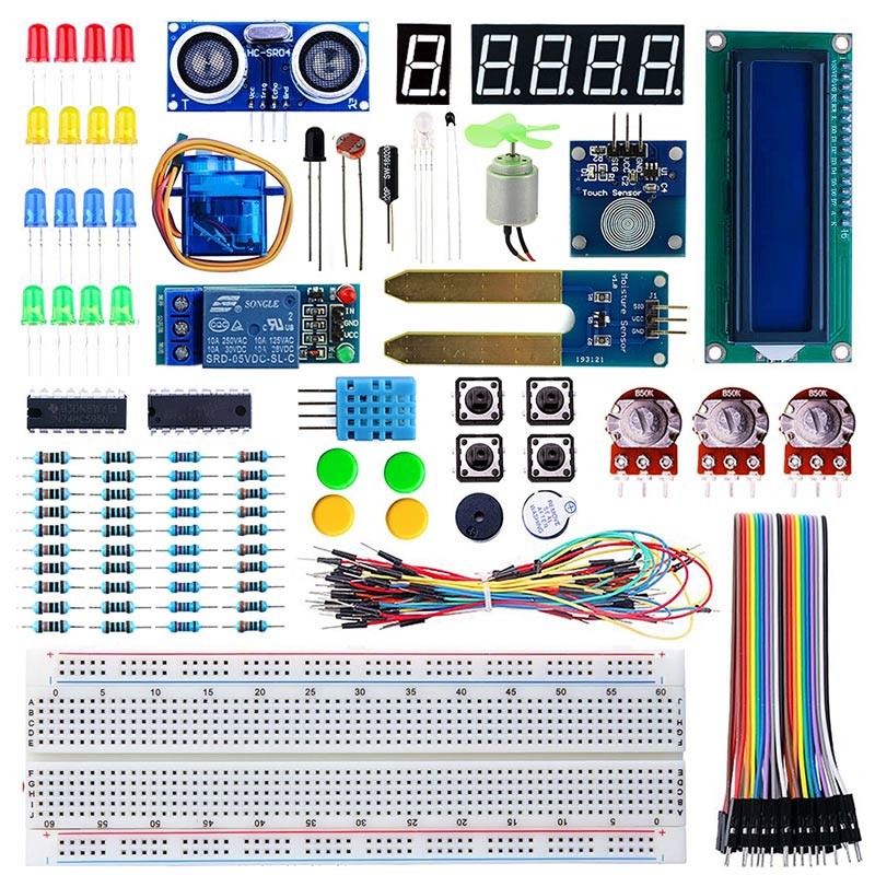 Kit de Inicio Elecrow para Arduino - clic para ampliar