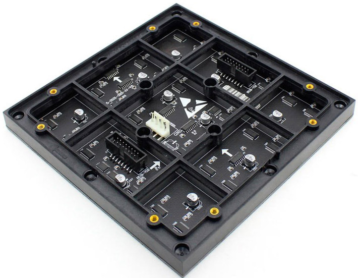 Elecrow Hochauflösendes 64X64 RGB-LED-Matrixfeld mit 2,5 mm Raster - Zum Vergrößern klicken