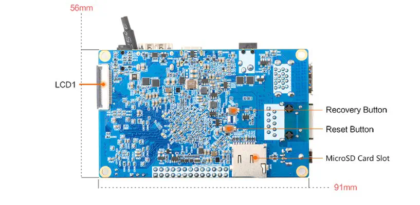 Orange Pi 4 LTS - Zum Vergrößern klicken