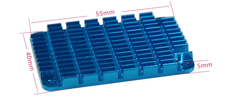 Heatsink for Raspberry Pi Compute Module 4 CM4 - Click to Enlarge