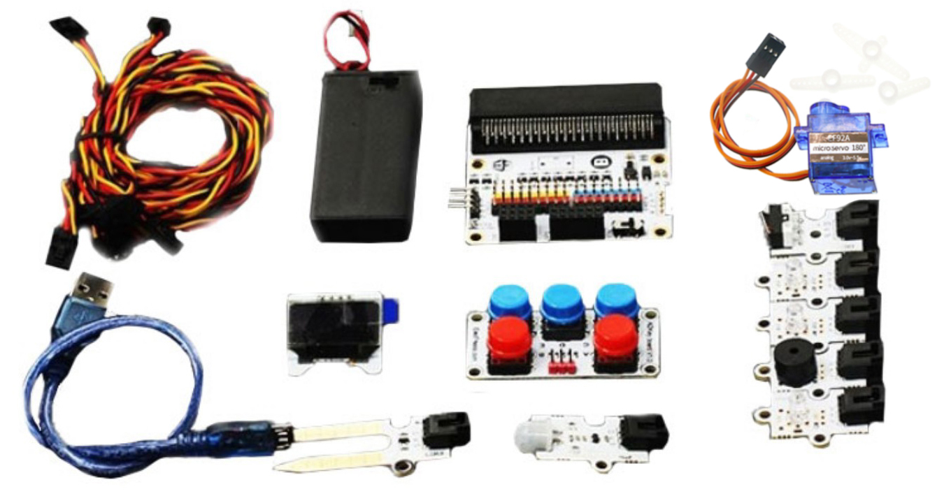 ElecFreaks micro:bit Tinker Kit wo/ micro:bit Board- Click to Enlarge