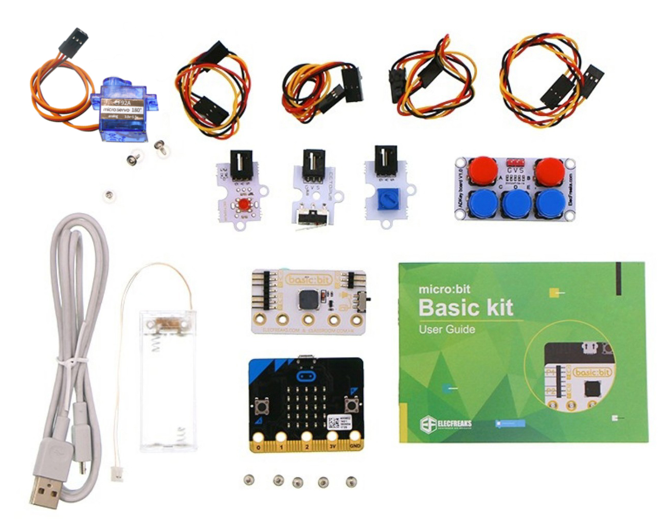 Kit Básico micro:bit de ElecFreaks - Haga Clic para Ampliar