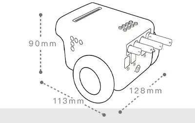 Kit de Coche Inteligente Robot TPBot para micro:bit (s/ micro:bit) - Haga Clic para Ampliar