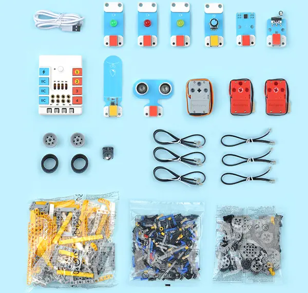 Kit de l'inventeur NEZHA pour micro: bit (sans micro: bit) - Cliquez pour agrandir