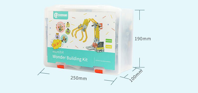 Kit de construction micro:bit Wonder (sans carte micro:bit) - Cliquez pour agrandir