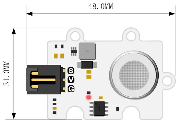 Octopus MG811 CO2 Gas Sensor - Click to Enlarge