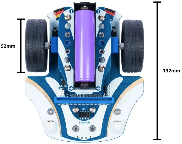 ELECFREAKS Smart Cutebot Pro Programming Robot Car for micro:bit (w/o micro:bit)