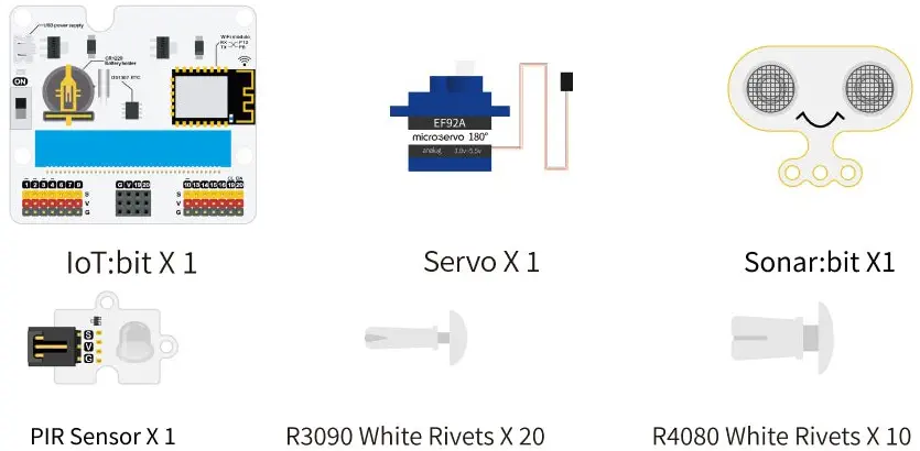 Kit Alimentador Inteligente para Mascotas ElecFreaks Classroom