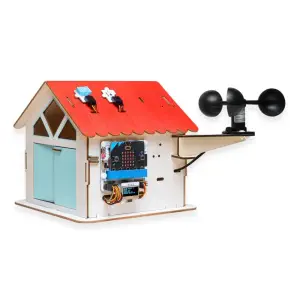 ELECFREAKS micro:bit Kit Climatique Intelligent avec Planche d'Extension IOT:Bit
