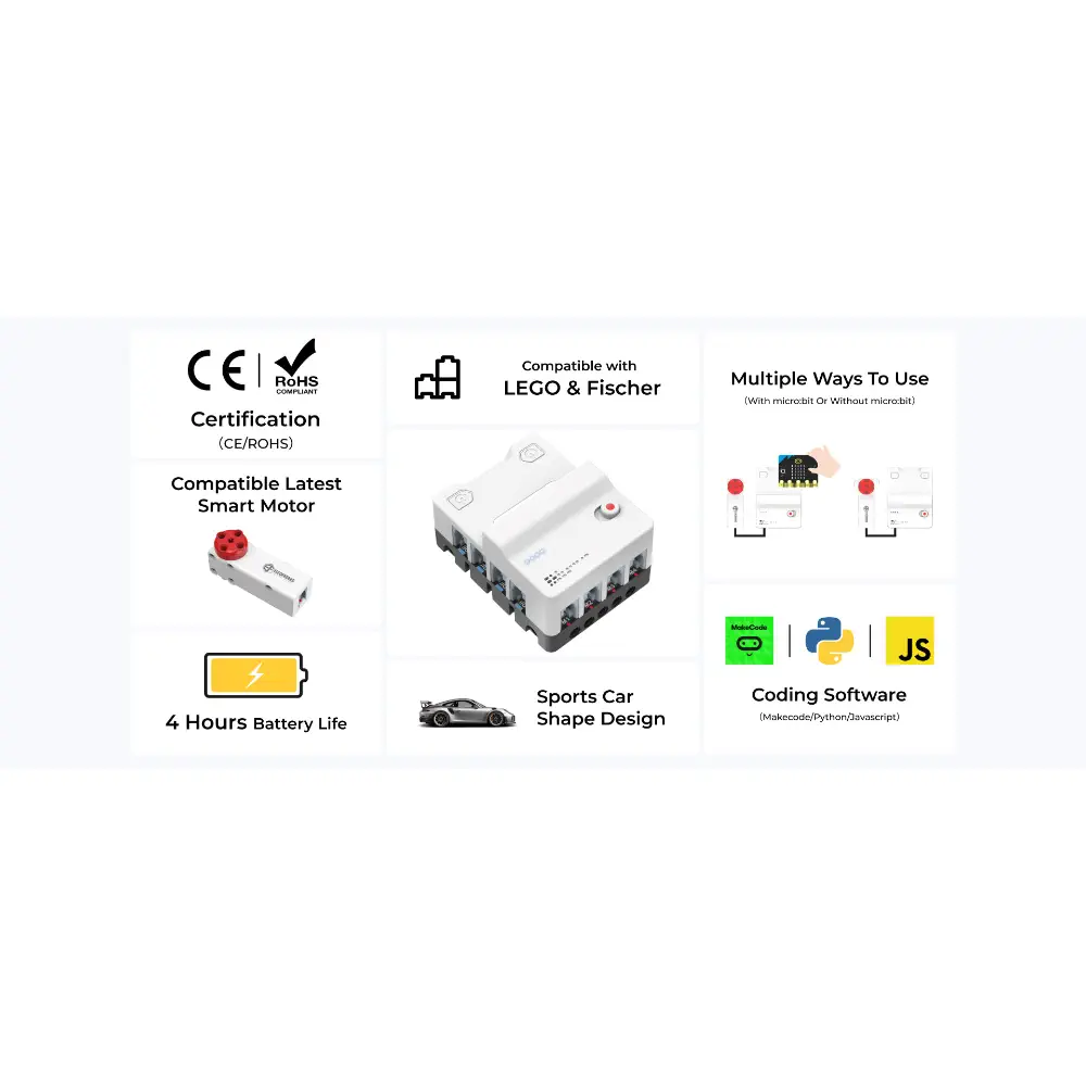ELECFREAKS Nezha 2 micro:bit Planche de connexion