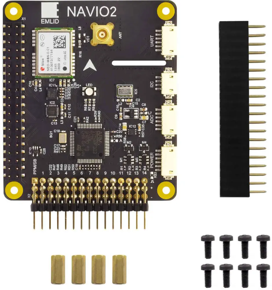 Platine Autopilote Navio2 pour Raspberry Pi 2 / 3