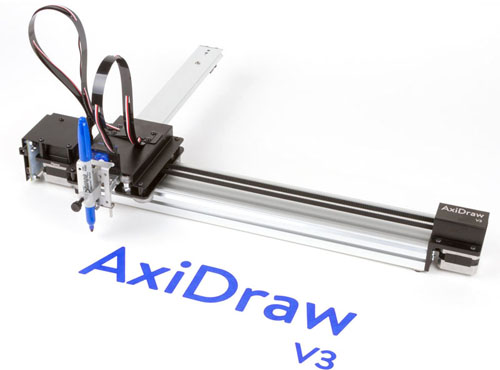 Robot personnel d'écriture et de dessin AxiDraw V3- Cliquez pour agrandir