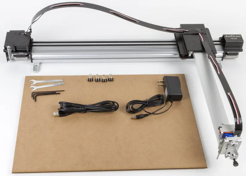  Robot Personal de Escritura y Dibujo AxiDraw V3 / A3 -  Haga clic para ampliar