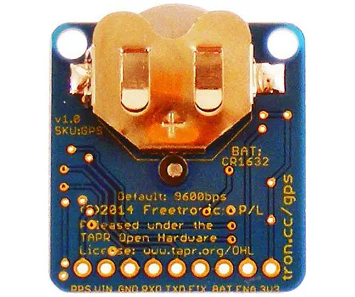 Freetronics GPS Module- Click to Enlarge