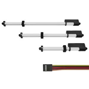 Actuateur Linéaire Miniature T16 12V 100mm 64:1 avec Potentiomètre