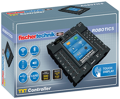 Fischertechnik ROBOTICS TXT Controller- Klik om te vergroten