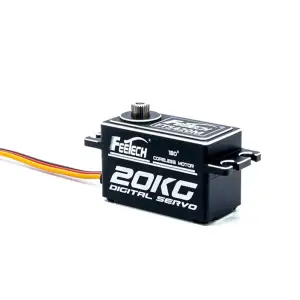 Servomoteur numérique FeeTech 7.4V 20kg.cm à engrenages à 180 degrés