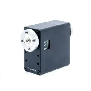  Servomoteur sans balais à 360 degrés Double arbre TTL 12V 40 kg 85 tr / min FeeTech