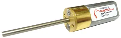 6V, 472RPM, 10.48oz-in 20:1 Spur Tandwielmotor - Gouden Vonk