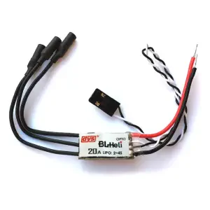 Controlador de Velocidad sin Escobillas Fingertech BL-Heli 20A (Reverso)