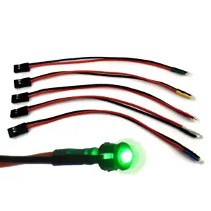 FingerTech Power LED avec Clip - Vert