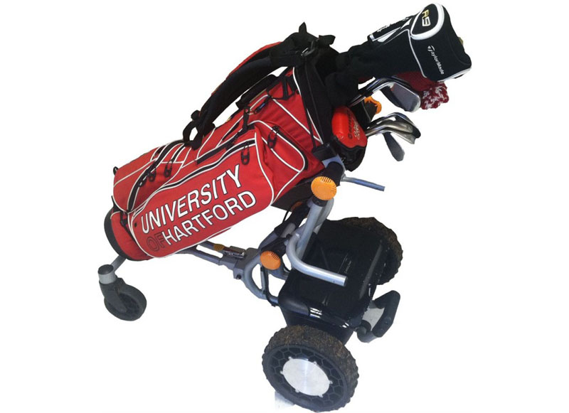 CaddyTrek Mobiler, autonomoer Roboter-Golfwagen-Caddy (schwarz) - Klicken Sie hier zum Vergrößern