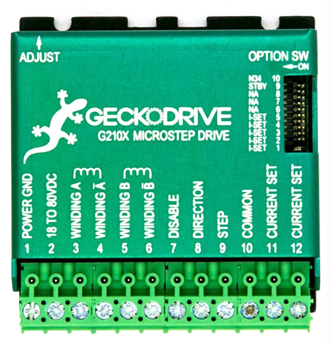 Controlador Digital de Motor Paso a Paso de 4 Ejes Geckodrive G540