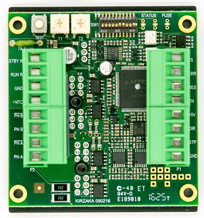 Contrôleur Moteur Pas-à-Pas Numérique GR214V Geckodrive - Cliquez pour agrandir