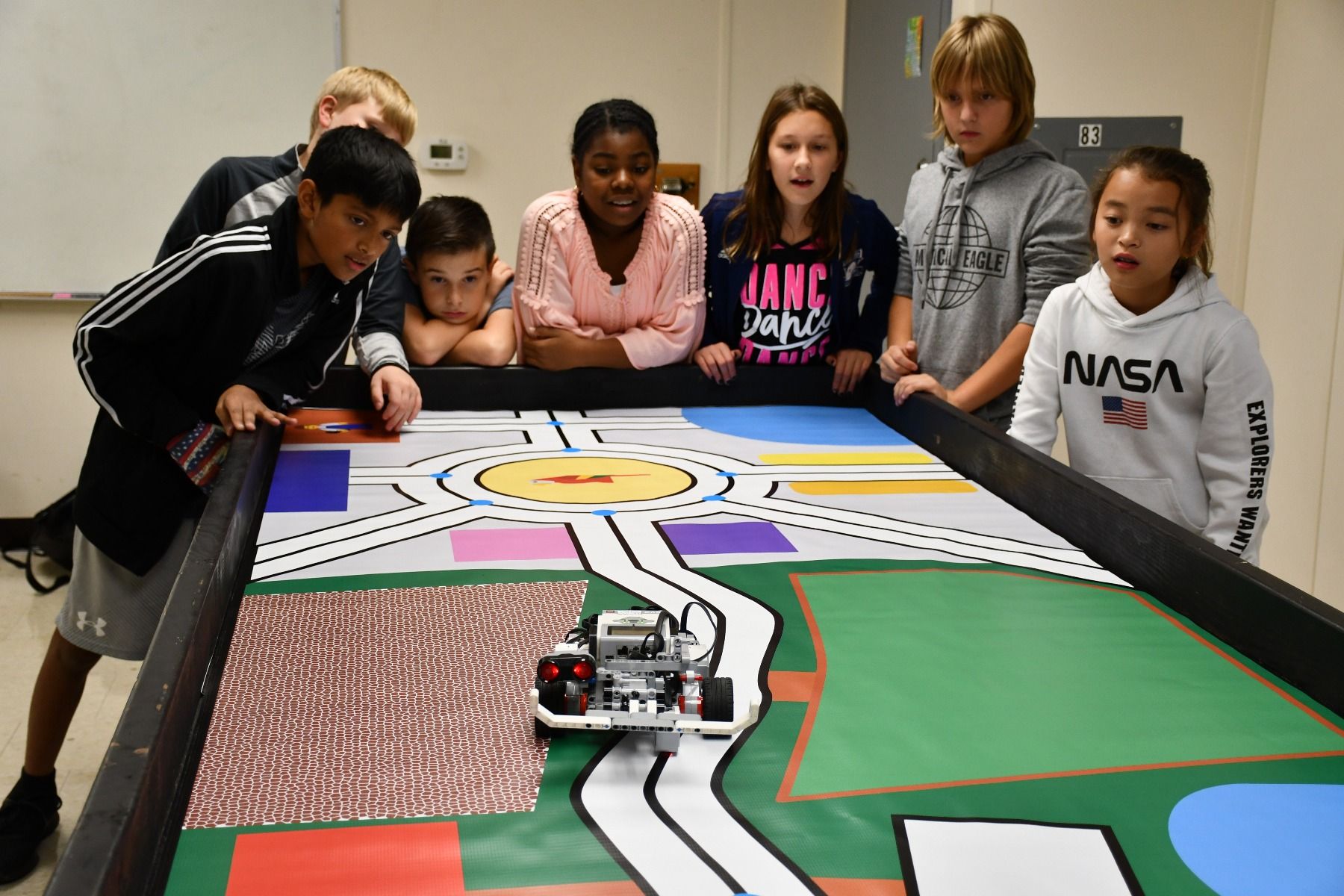Robotics Challenge Country City Matte (FLL Größe) - Zum Vergrößern klicken