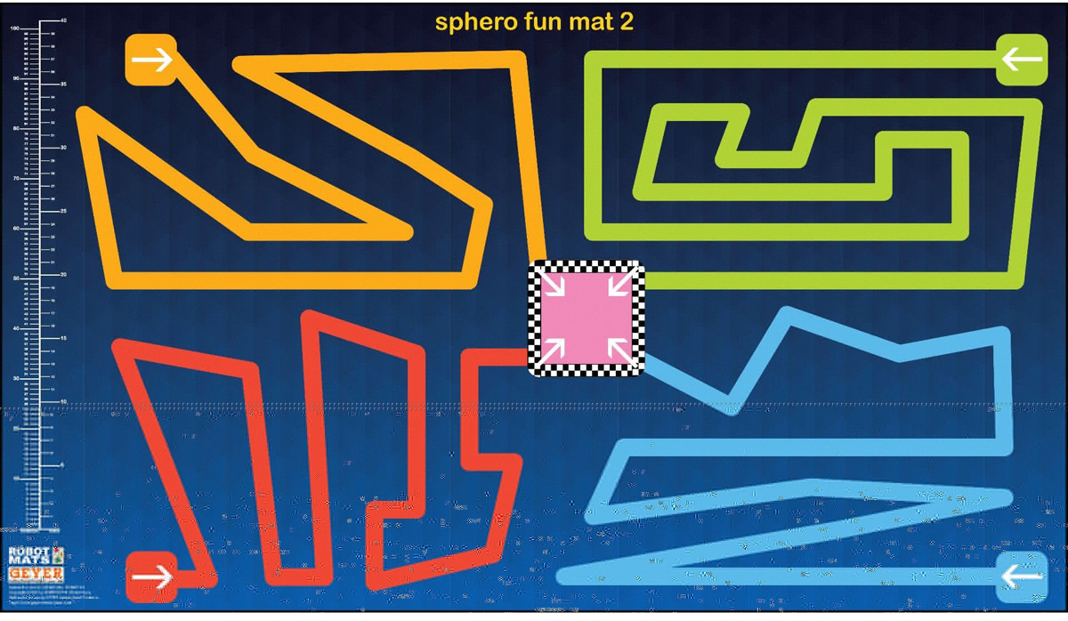 Sphero Robotics Matte FUN MAT 2 - Zum Vergrößern klicken