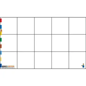 Grille de robotique Wonder Workshop (grille noire)