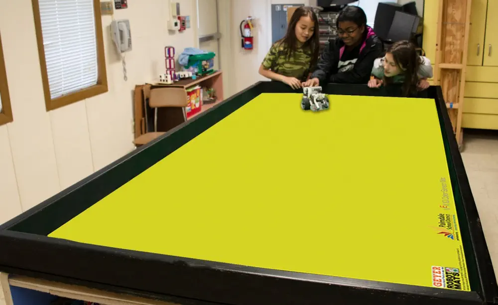 VEX IQ Color Sensor Robotics Mat (FLL Size) - Click to Enlargeq